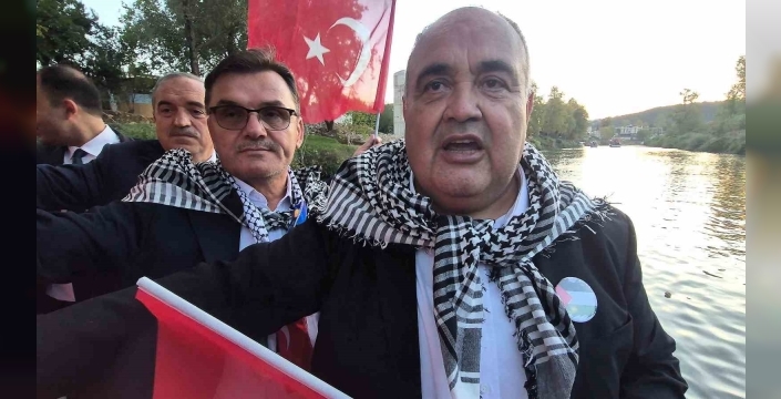 Bartın'da balıkçılardan Sumud Filosu'na ve Filistin'e destek konvoyu