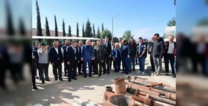 Başkan Görgel: Altyapı projesini 1,5 yılda tamamlamayı hedefliyoruz