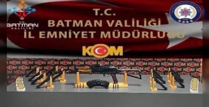 Batman'da silah kaçakçılığı operasyonu: 1 kişi tutuklandı!