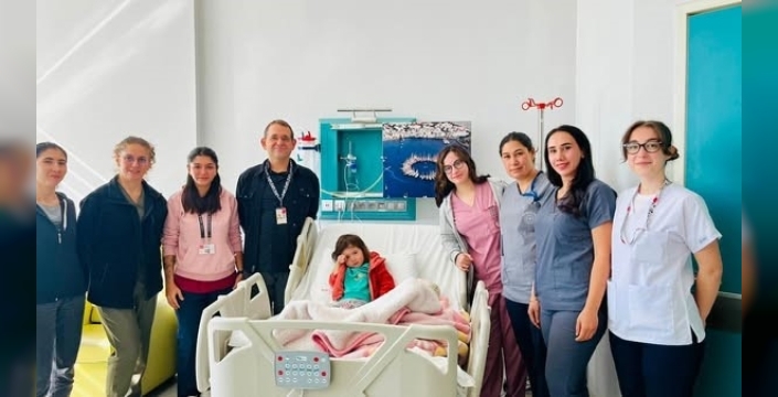 Beren'e açık kalp ameliyatı ile ikinci yaşam