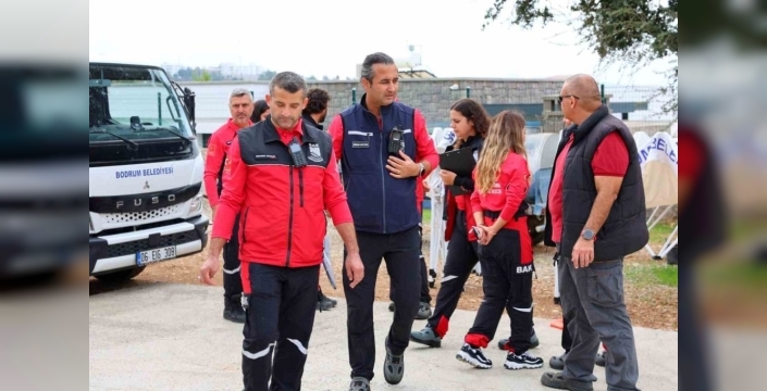 Bodrum Belediyesi Arama Kurtarma Ekibi, AFAD sınavına hazırlandığını duyurdu