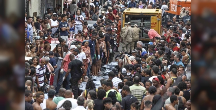 Brezilyada uyuşturucu çetelerine dev operasyon: Can kaybı 132ye fırladı!