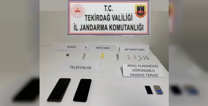 Çerkezköyde uyuşturucu operasyonu: Şahıs tutuklandı!