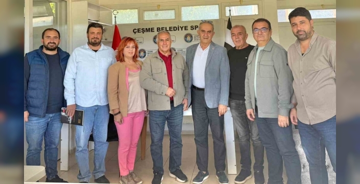 Çeşme Kent Konseyi’nden Çeşme Belediyespor’a destek ziyareti