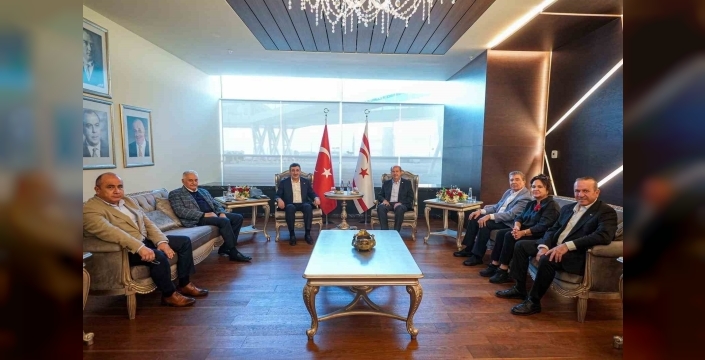 Cevdet Yılmaz, KKTC'de temaslarını tamamladı: Ersin Tatar ve Ünal Üstel ile görüştü