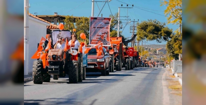 Cumhuriyet coşkusu: Didimde geleneksel konvoy heyecanı