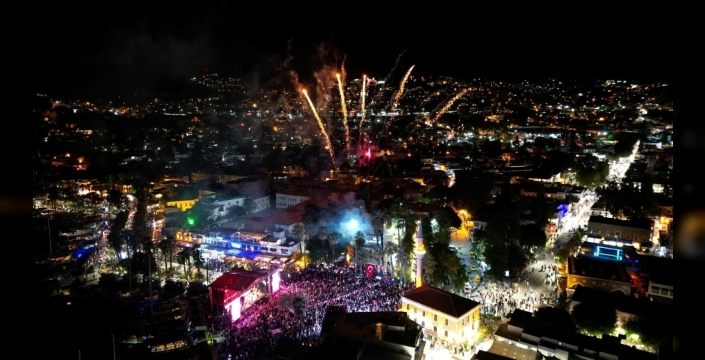 Cumhuriyetin 102. Yılı Bodrum'da Coşkuyla Kutlandı