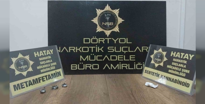Dörtyol'da uyuşturucu satıcısı suçüstü yakalandı