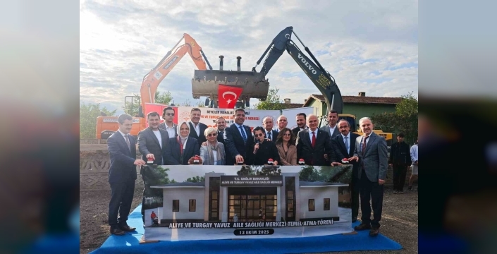 Düzce'de 4 Hekimli Aile Sağlığı Merkezi'nin temeli atıldı