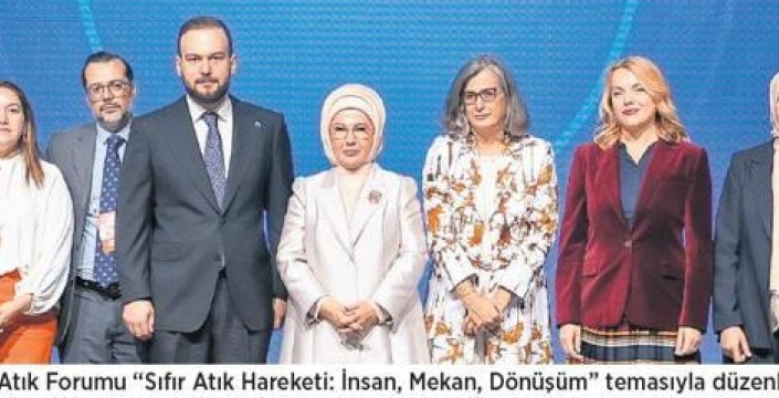 Emine Erdoğan açıkladı: İstanbul, sıfır atık devriminin merkezi olacak