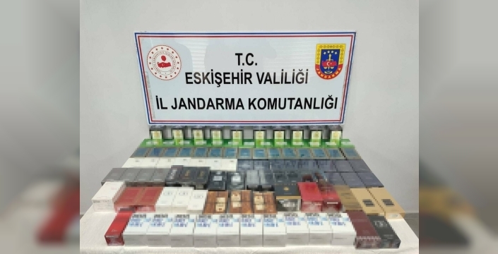 Eskişehir'de 550 bin TL değerinde kaçak parfüm ele geçirildi