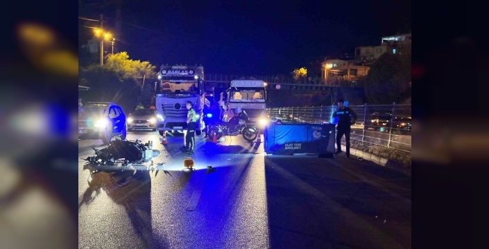 Fethiye'de motosiklet kazası: 1 ölü