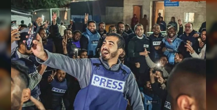 Gazze'de çatışma: Hamas yanlısı gazeteci Salih el-Caferavi hayatını kaybetti