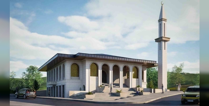 Hacılar'a yeni cami ve gençlik eğitim merkezi inşaatı başladı