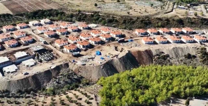 Hatay'da 2. Etap Kırsal Afet Konutları İnşa Ediliyor