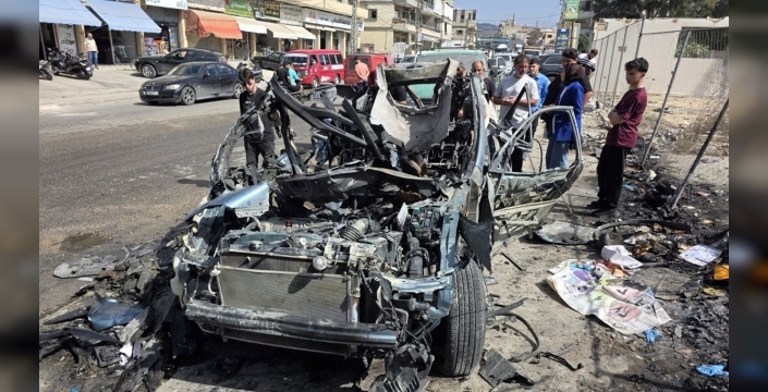 İsrail'in Lübnan'a saldırısı: 2 ölü, 1 yaralı