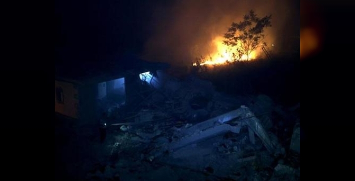 İsrail ordusu Lübnan'ın güneyindeki el-Musaylih beldesini hedef aldı