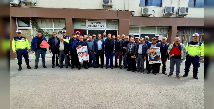 Jandarma, Beypazarı muhtarlarına trafik eğitimi verdi