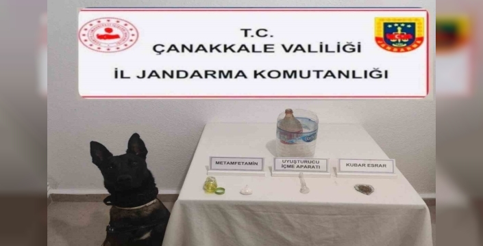 jandarma çanakkale'de uyuşturucu operasyonunda 4 şüpheliyi yakaladı