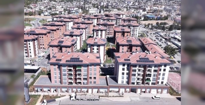Kahramanmaraş'ta Ebrar Sitesi yeniden inşa edildi: Depremzedelere yeni yuva!