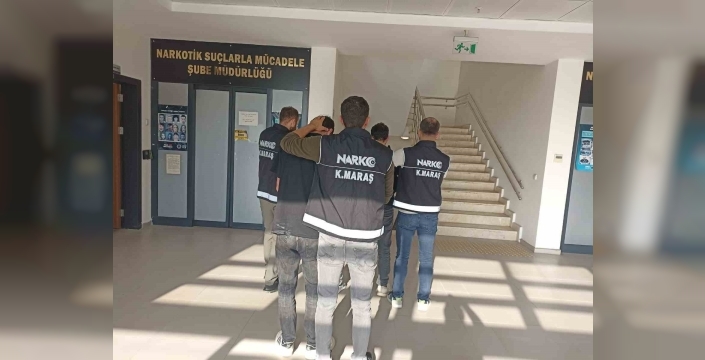 Kahramanmaraş'ta uyuşturucu operasyonu: 3 tutuklama