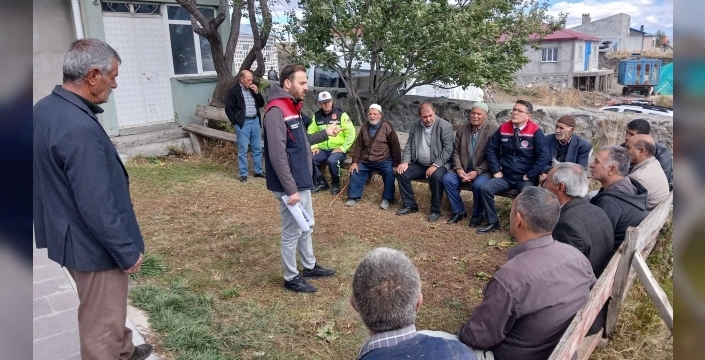 Kars'ta köy köy tarım seferberliği: Çiftçilerle doğrudan diyalog