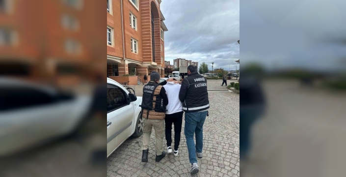 Kastamonu'da uyuşturucu operasyonunda yakalanan sanık tahliye edildi