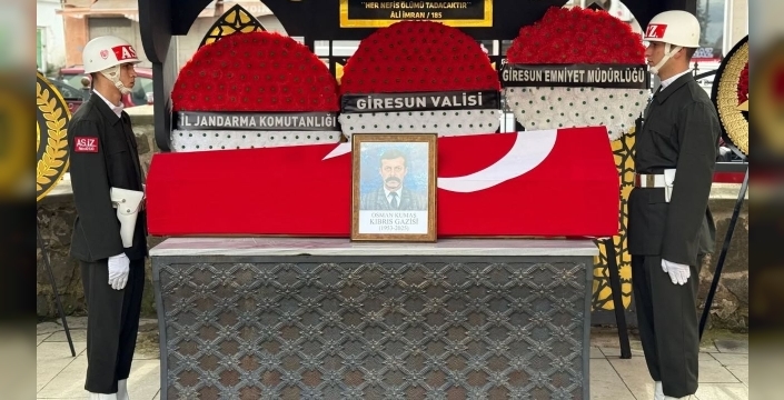 kıbrıs gazisi osman kumaş'a veda