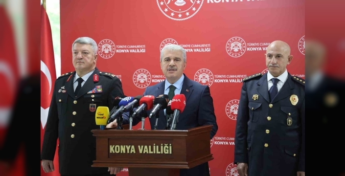 Konya Valisi Akın: Okul çevreleri ve karbonmonoksit zehirlenmelerine dikkat