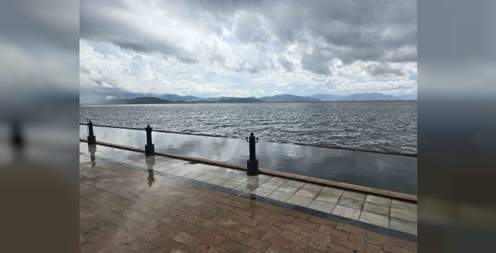 Köyceğiz Gölü'nde yağışlar sonrası su seviyesi yükseldi