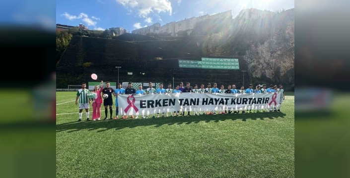 Kozlu Belediyespor'dan kanseri yenen Nilda Kadam'a anlamlı destek