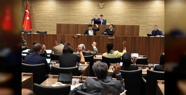 Kütahya belediye meclisi, gündemdeki maddeleri görüştü