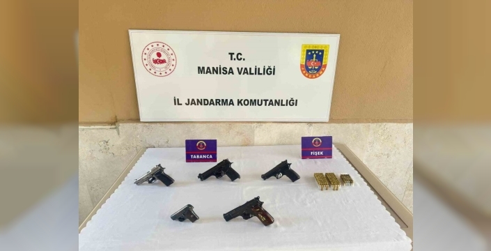 Manisa'da silah kaçakçılığı operasyonu: Şüpheli serbest bırakıldı