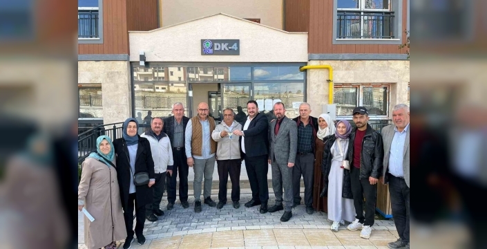 Mihalıççık’ta depreme dayanıklı sosyal konutlar hak sahiplerine teslim ediliyor