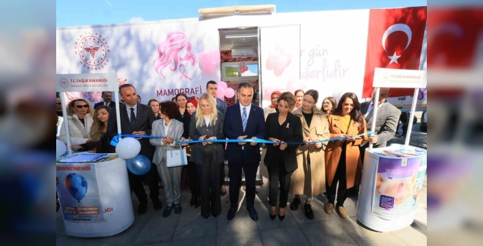 Muğla'da mobil kanser tarama aracı hizmete girdi