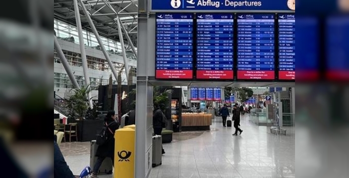 Münih Havalimanı'nda dron alarmı: Uçuşlar durduruldu, 3 bin yolcu mahsur kaldı