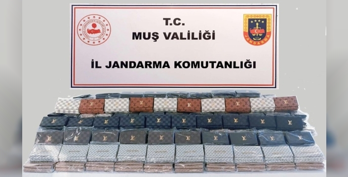 Muş’ta jandarma operasyonu: 1 milyon 220 bin liralık sahte cüzdan ele geçirildi