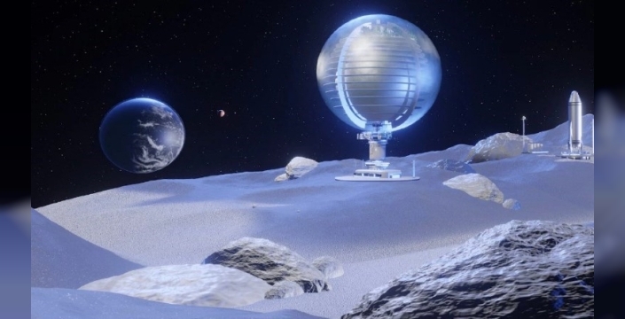 Nasa, Ay'da kendi kendini onaran şeffaf cam şehirler kurmayı hedefliyor