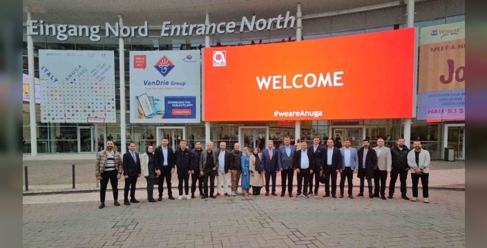 Nazilli Ticaret Odası, ANUGA Fuarı'nda Türkiye'yi Temsil Etti