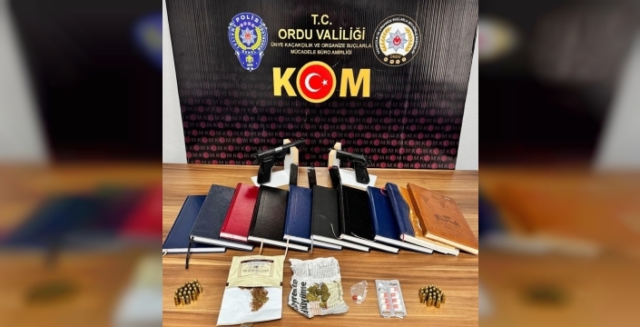 Ordu'da kaçakçılık operasyonu: 2 şüpheli tutuklandı
