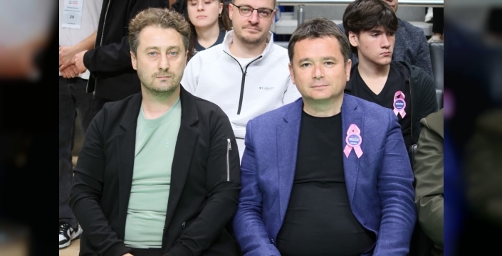 Osmangazi Belediye Başkanı Erkan Aydın: Bursaspor Basketbol'a destek ve meme kanseri farkındalığı