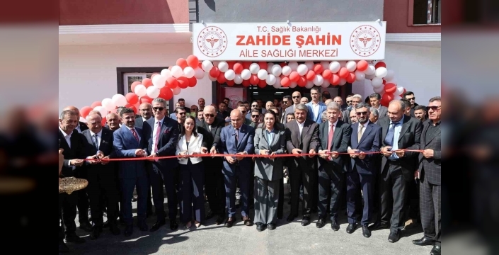 Patnos'ta Zahide Şahin Sağlık Ocağı Hizmete Açıldı