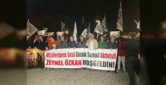 Sumud Filosu aktivisti Zeynel Abidin Özkan Ankara'ya geldi: Gazze'ye yaklaşabildiğimiz en son noktaya kadar yaklaştık
