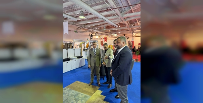 Teknik Yapı Market’e Yoğun İlgi: Kaymakam Sırmalı’dan Fuar Ziyareti