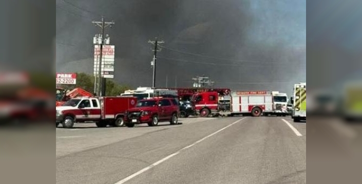 Teksas'ta uçak park alanına düştü: 2 ölü