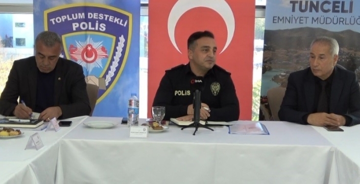 Tunceli Emniyet Müdüründen bataklık vurgusu: Uyuşturucuyla mücadelede köklü çözüm peşinde