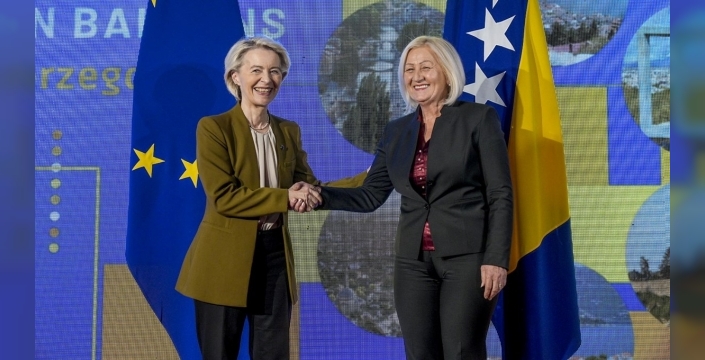 Ursula von der Leyen: Bosna Hersek, AB'nin eşiğinde