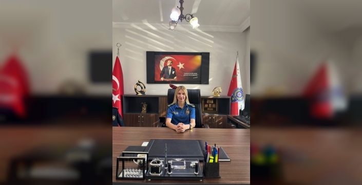 Yatağan'da ilk kadın emniyet müdürü göreve başladı