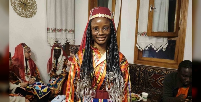 Afrikalı öğrenciler Yozgat'ta kültürel şölen düzenledi