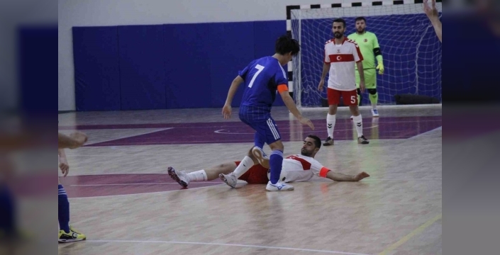 Antalya'da futsal şampiyonası coşkusu: Kısmi görme engelliler dünya şampiyonası başladı!